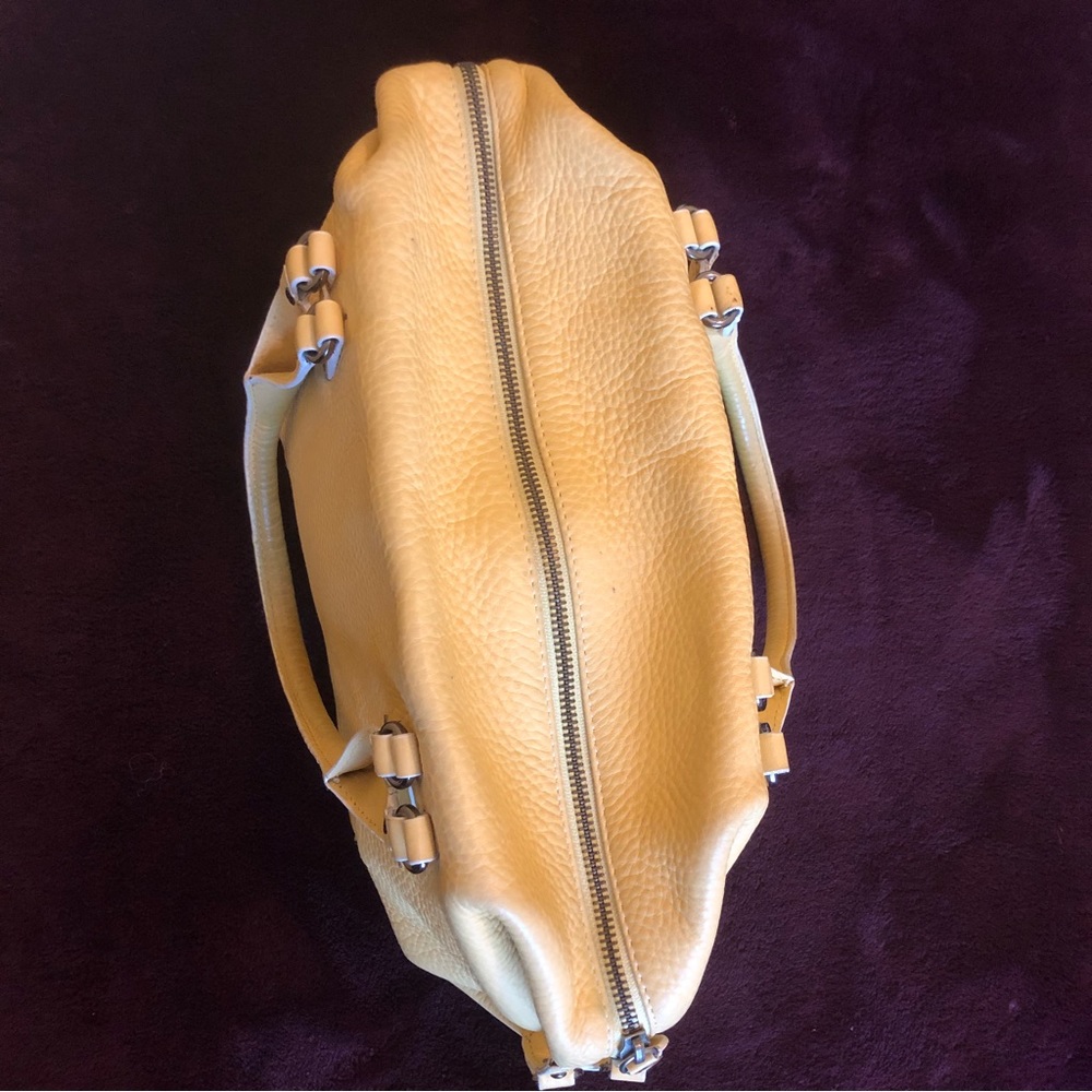 Cole Haan Leather Hand Held Bag, Yellow - Picture 7 of 16